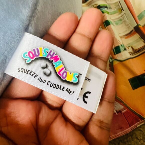 SQUISHMALLOW 16 INCH EASTER PLUSH WITH SEQUIN BELLY | BUNNY BUTTONS NWT - Picture 6 of 15